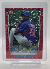 2014 Bowman Top Prospects C.J. Carl Edwards Jr. Red Ice #TP-72 063/150