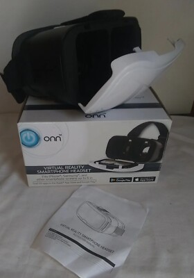 Virtual Reality Headset for Samsung, iPhone & others up to 6'' Screen ONN NEW
