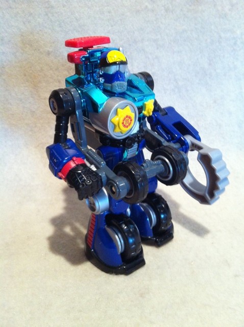 Rescue Heroes Robo Team Clamp Down! Police Robot! | eBay