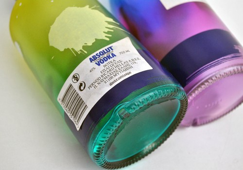 Absolut Vodka Unique Edition collectors series Empty glass bottle - Picture 7 of 8