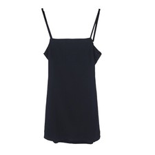 Lulus Dress Womens Small Short Mini Sleeveless Tie Zip Lined Sheath Cutout Sexy