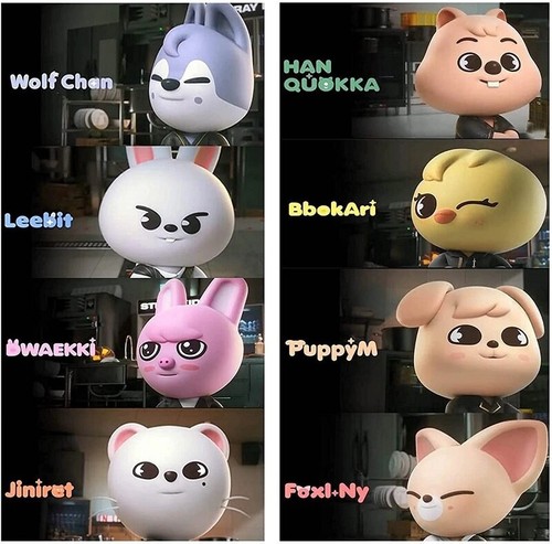 Skzoo Plush Toys Keychain 16cm Pendant Stray Kids Skz& Stay Stuffed Dolls | eBay