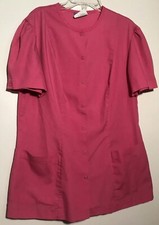 Crest Medium Pink Scrub Top