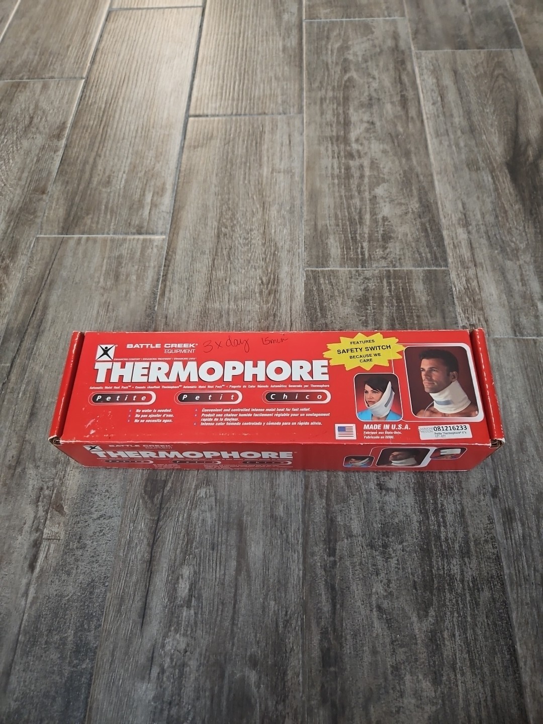 Thermophore Classic 4" x 17" Size PETITE Heat therapy Pain R