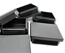 2 1/2" x 2 1/2" Square Tubing Plug  2 1/2" Tubing Cap USA Various Package Sizes