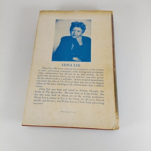 The Queen Bee by Edna Lee 1949 HCDJ Book Club Edition Appleton Century Crofts - Picture 6 of 12