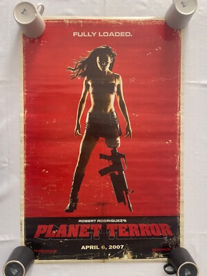 PLANET TERROR,RARE LICENSED 2007 POSTER