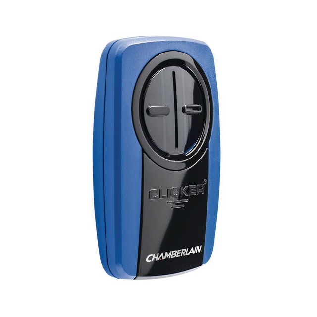 Chamberlain Clicker Klik3u 2 On Universal Garage Door Remote 1 Chamberlain Universal Garage Door Remote Clicker Blue 2 On Klik3u Bl2