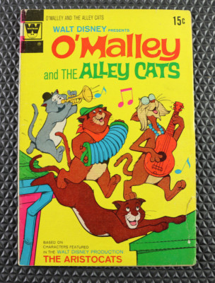 1972 Whitman Walt Disney Presents O'Malley And The Alley Cats #4 VG