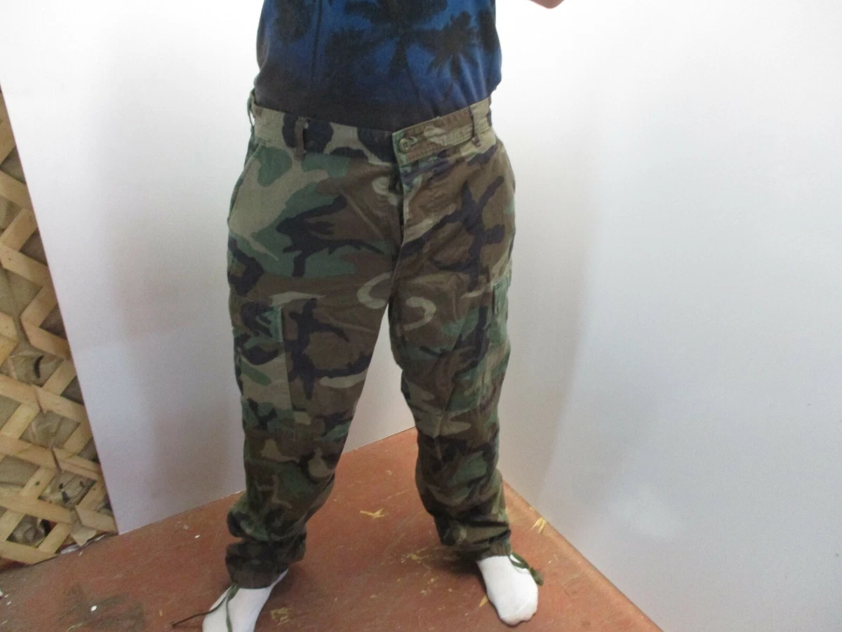 Trousers Woodland Camouflage Pattern Combat