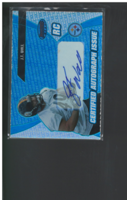 #ad A1022 2003 Bowman#x27;s Best Blue #161 J.T. Wall Auto 499 NM MT $8.99