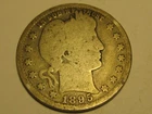 1895-P 90% Silver Barber Quarter Good     ^^^^^