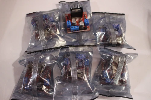 6-PACK L298N DUAL H-BRIDGE MOTOR DRIVER MODULE