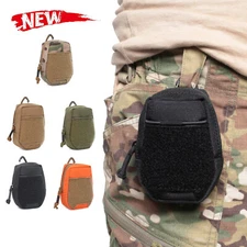 Tactical Pocket Keychain Pouch Mini Belt Gear Pouch Molle Coin Purse for Men US