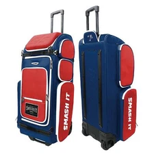 2025 Smash Ops Guerrilla V4 Roller Bag - Red/Navy