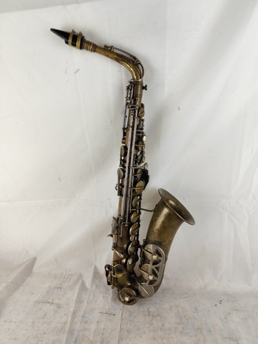 Rampone Cazzani Milano Sassofono Contralto N. 1739 Made In Italy Original Sax - Foto 3 di 23