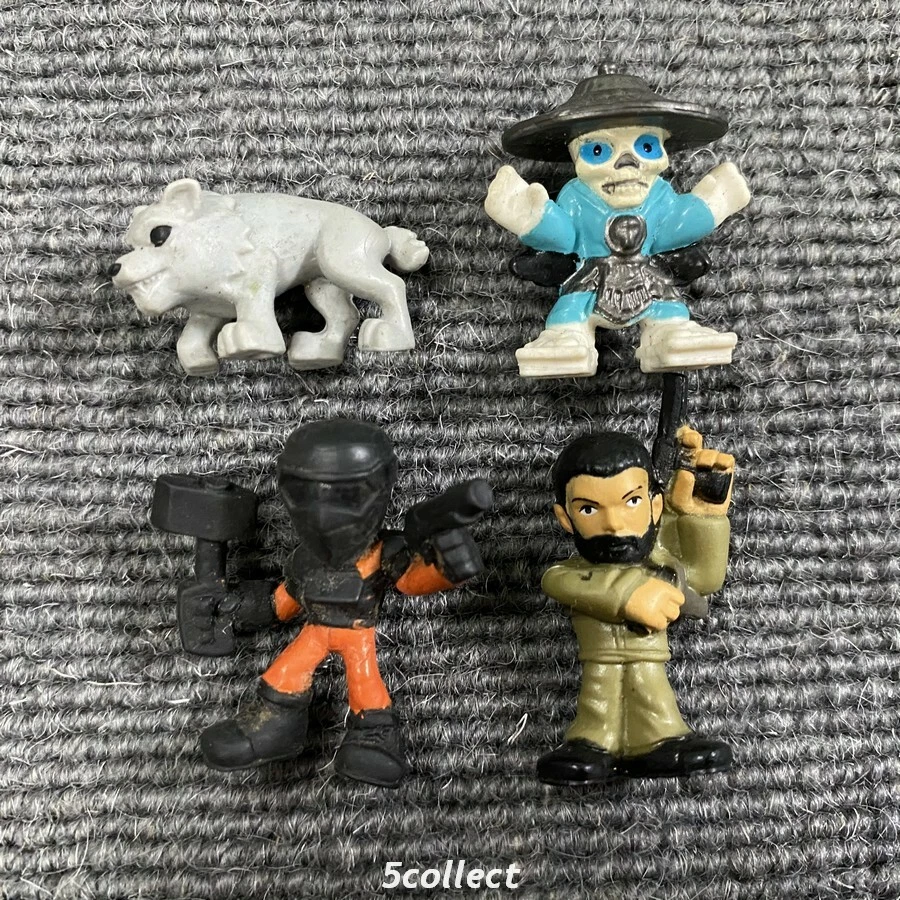 12pcs Gi Joe Micro Force Ghost Beast Ninja Cobra Master Commander Mini Figures - Image 4 of 4