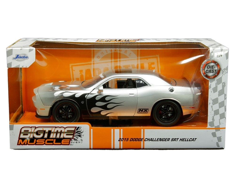 ミニカー 1:24 2015 Dodge Challenger w/GLENN Jada The Walking Dead 1:24 Die-Cast Car 2015 Dodge