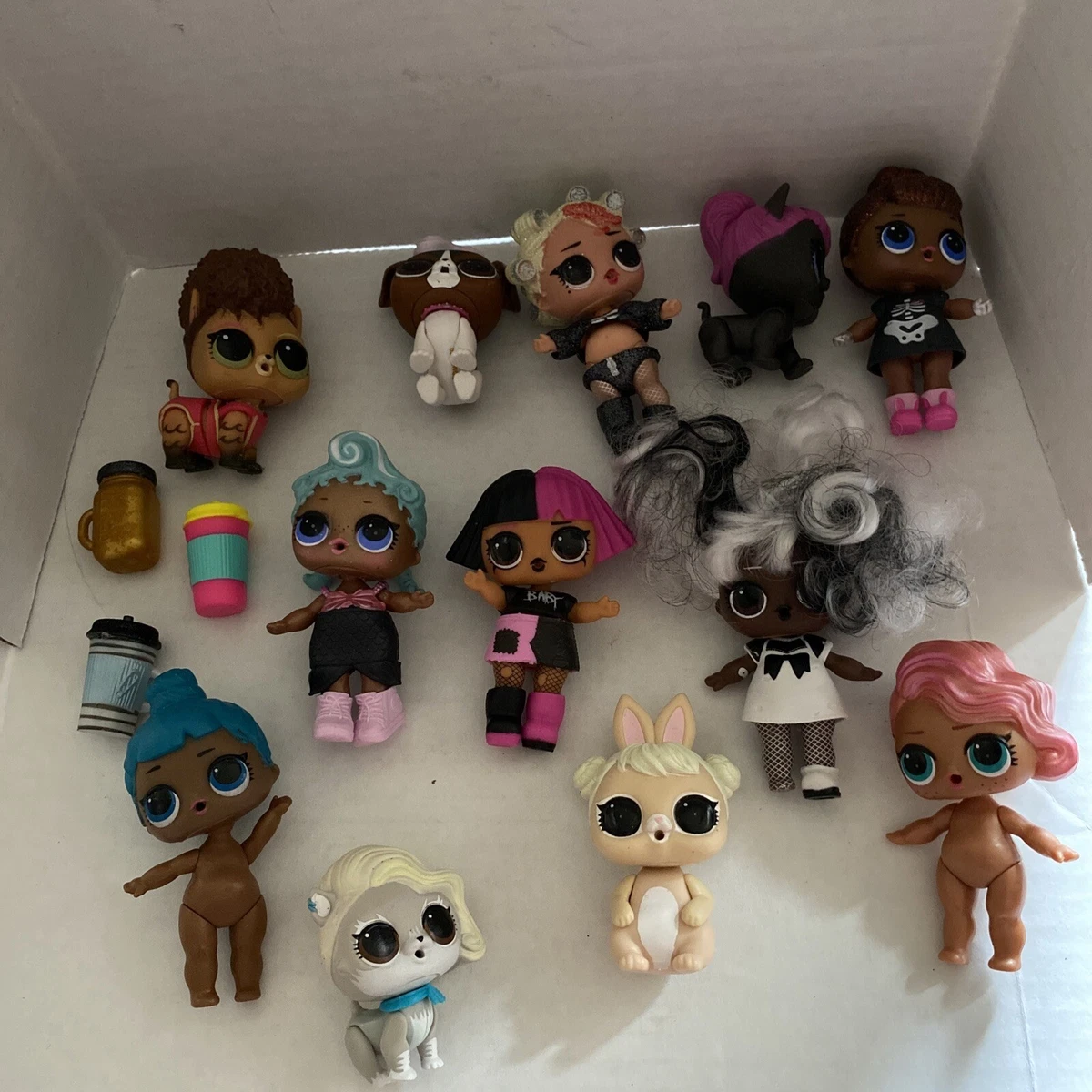 LOL surprise Dolls Lot Of 7 L.O.L. Dolls Lot of 7 Babies 5 Pets 3