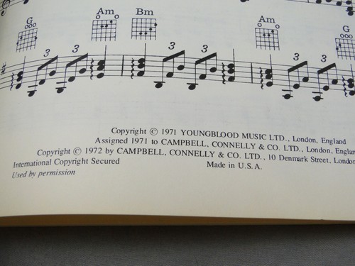 World's Greatest Collection of Guitar Solos Chords Diagrams 60 songs 1972 - Picture 4 of 4