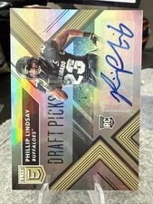 2018 Panini Elite Draft Picks - Phillip Lindsay #141 Autographs (AU, RC)