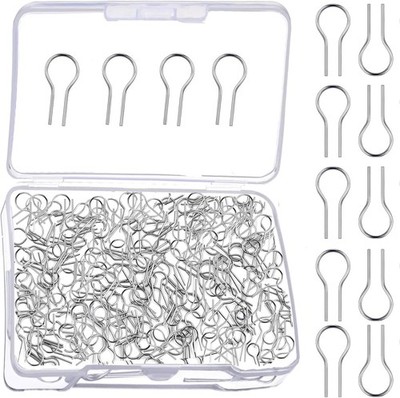 200 Pieces High Temperature Nichrome Wire Jump Rings, Nichrome High