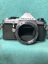 Vintage Pentax 35 MM Camera ME Super Parts Or Repair Body Only " lot q "