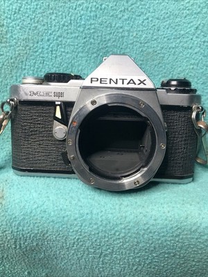 Vintage Pentax 35 MM Camera ME Super Parts Or  Repair Body Only  '' lot q ''