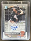 2025 Bowman Jhonny Level Chrome Auto Autograph 1st Prospect #CPA-JL Giants