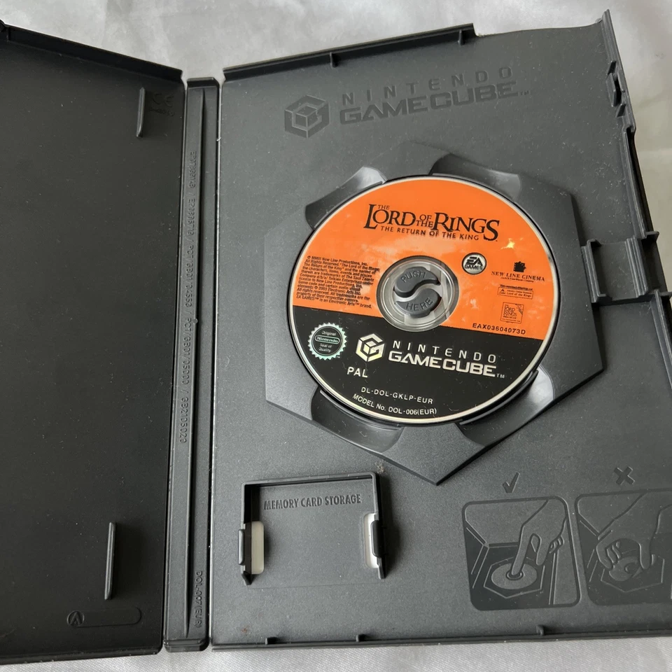 Lord Of The Rings Return Of The King Nintendo GameCube Video Game PAL Rare 00s - Image 3 of 4