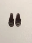 Vintage Barbie BROWN OPEN TOE SHOES - EXC. - JAPAN (1960s)