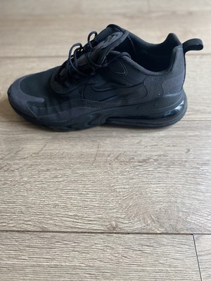 Nike Air Max 270 React Herren Schwarz Ölgrau Turnschuhe Größe 11 EU 46 C13866-003