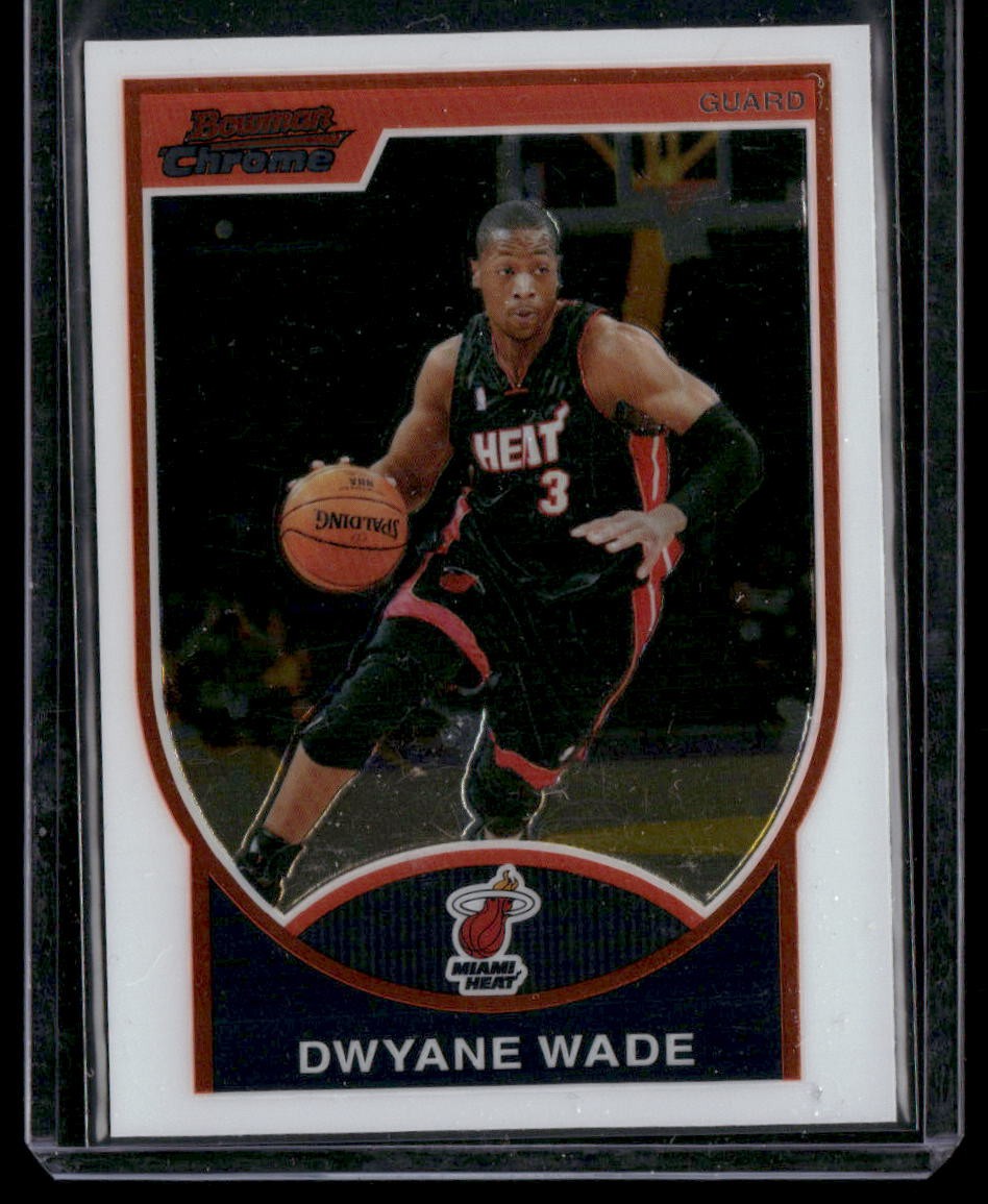 2007-08 Bowman #3 Dwyane Wade Chrome