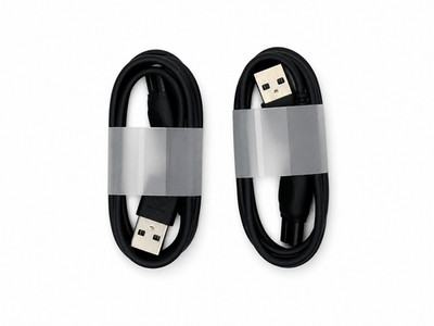 (2) OEM Philips Norelco QP1324 QP1424 QP1624 QP1924 One Blade USB Charger Cable