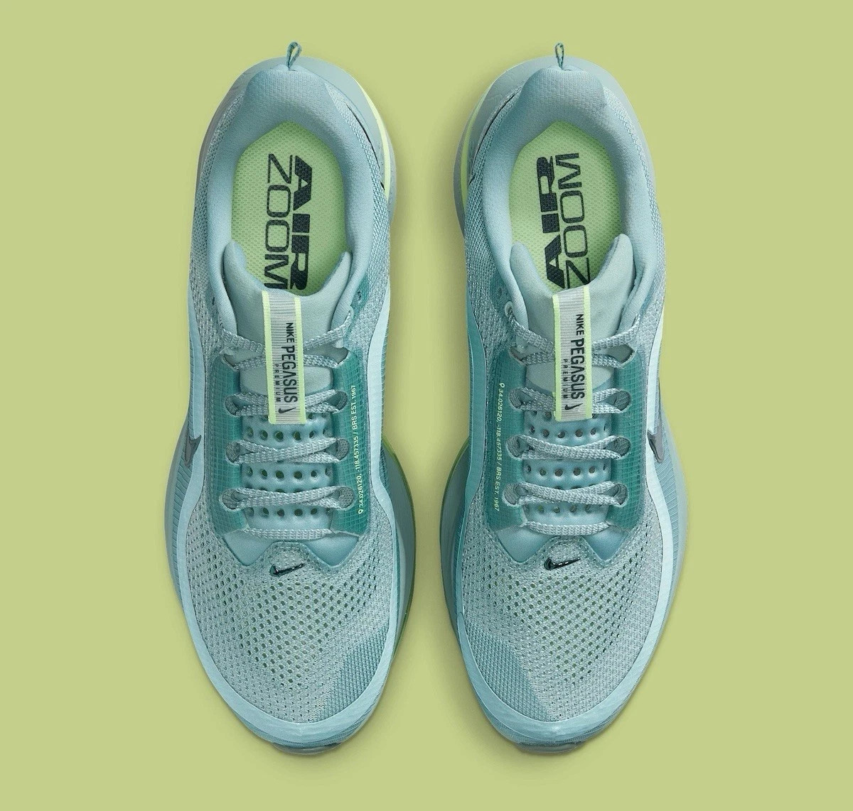 Nike Air Zoom Pegasus Premium Grey Seaweed Green HQ2592-009 Men\'s Nike Air Zoom Pegasus Premium  main image 3