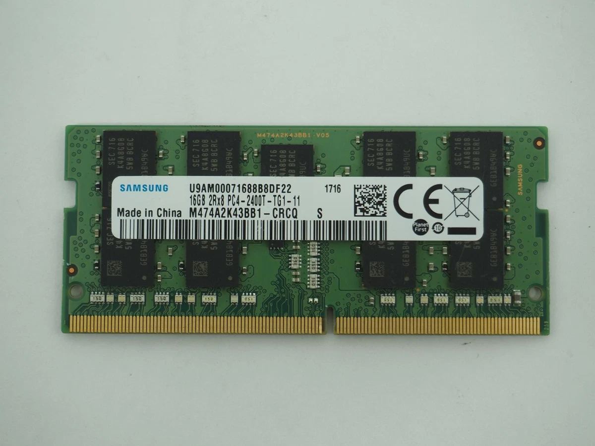 PC4-19200 (DDR4-2400) Bus Speed 16 GB Total Capacity DDR4 SDRAM