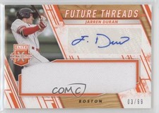 2019 Panini Elite Extra Edition Orange /99 Jarren Duran #FTS-JA Auto uk2
