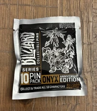 Blizzard Entertainment Series 10 Onyx Anniversary Edition Pin Pack 2022