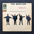 THE BEATLES Help! First Pressing Vinyl Record Album Original Inner German Import