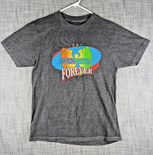 Size S - Wu-Tang Clan Wu-Tang Forever 1997 Graphic T-Shirt C 1990s vintage concert t-shirt, vintage, size S, single stitch, B+ condition