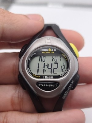 Timex Ironman Triathlon Digital Watch Women s Indiglo 50 Lap  Working