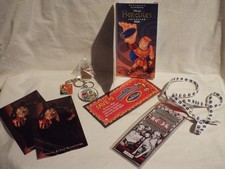 Lot Miscellaneous Vintage Disney Pins Key Chains Commemorative Ticket