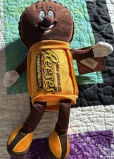 VINTAGE Hershey Reeses Peanut Butter Cup 9" Plush The Petting Zoo 1994 Stuffed