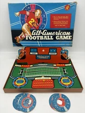 Vintage 1958 All American Football Board Game Mr. Fun Cadaco-Ellis 97% Complete