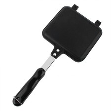 Dual Sided Non Stick Frying Pan Waffle Maker For Cake 