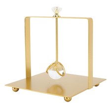 Metal Napkin Holder Lift Handle Modern Elegant Square Paper Napkin Dispense HEN