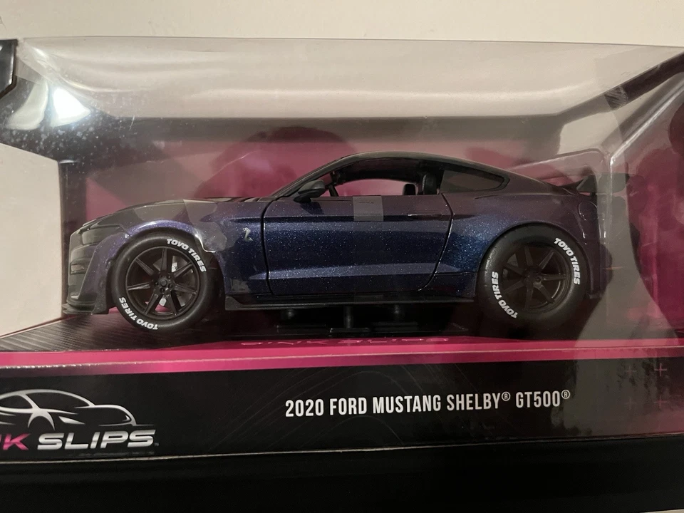 Carro modelo Jada escala 1/24 34894-2020 Ford Mustang Shelby GT500 - Roxo - Imagem 4 de 4