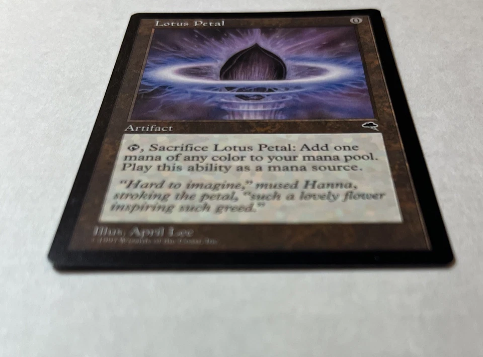 Lotus Petal X1 - NM/M - Tempest MTG Magic The Gathering Card English - Image 3 of 4
