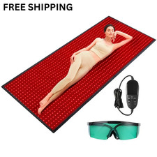 Uimoso Red Light Therapy Mat for Full Body 1280PCS 3-Chip LED Light Therapy Pad