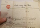 VINTAGE 1949 LETTER & LETTERHEAD COCA COLA BOTTLING CO TANGIER TANGIERS MOROCCO